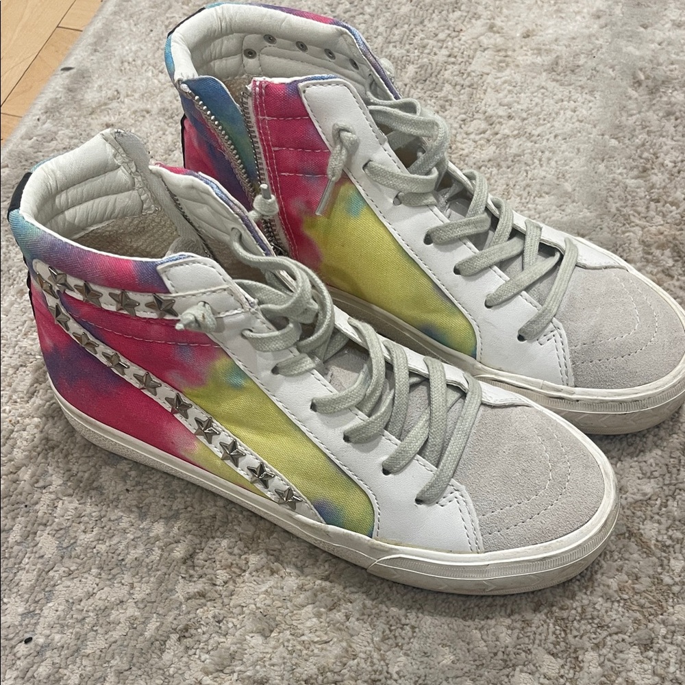Vintage Havana Multicolor High-Top Sneakers